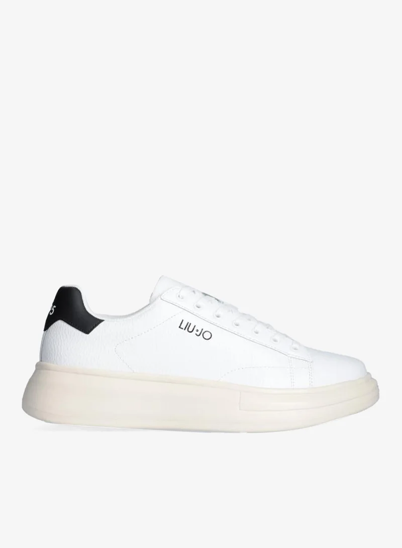 Liu Jo Hammered leather sneakers